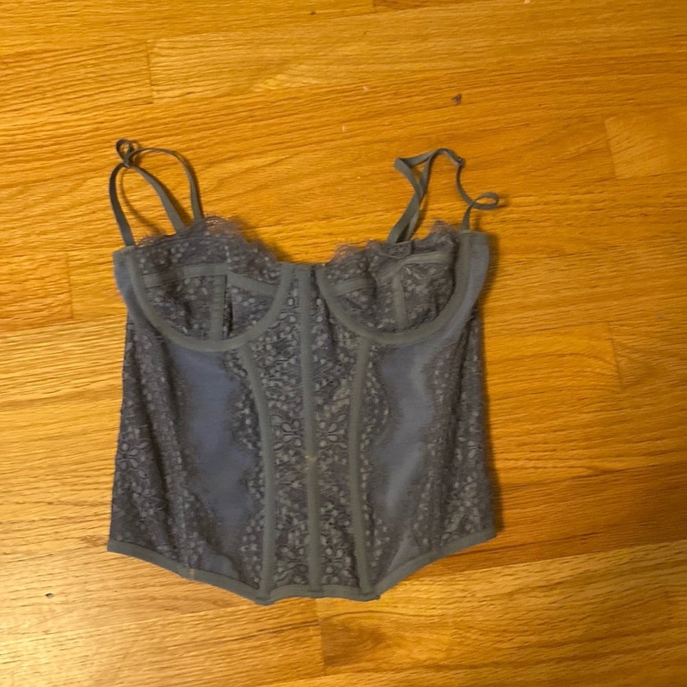 UO corset blue